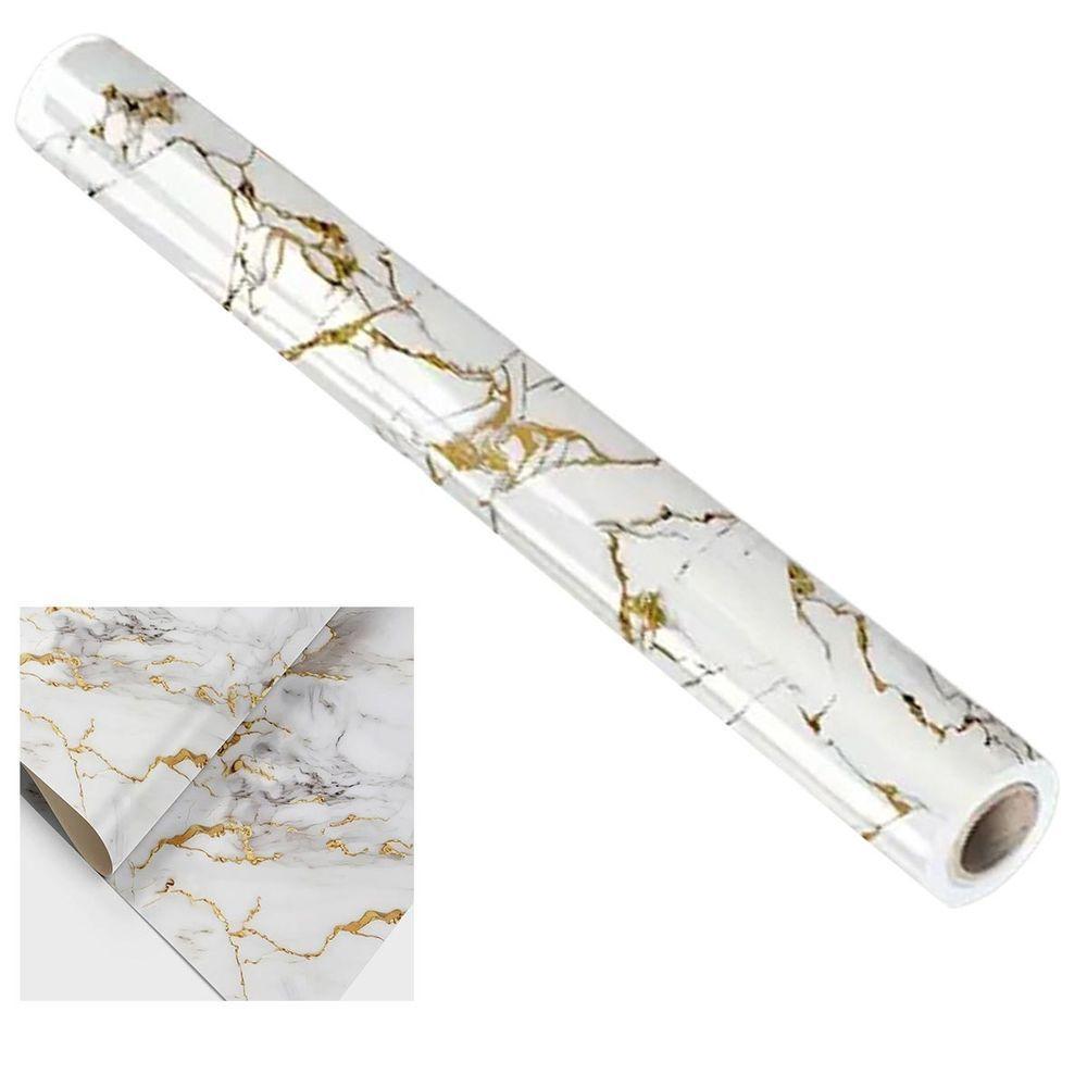 Papel De Parede Autocolante Adesivo Flexivel Marmore Obra Reforma Construçao Reparo Casa Moveis Envelopamento - 1