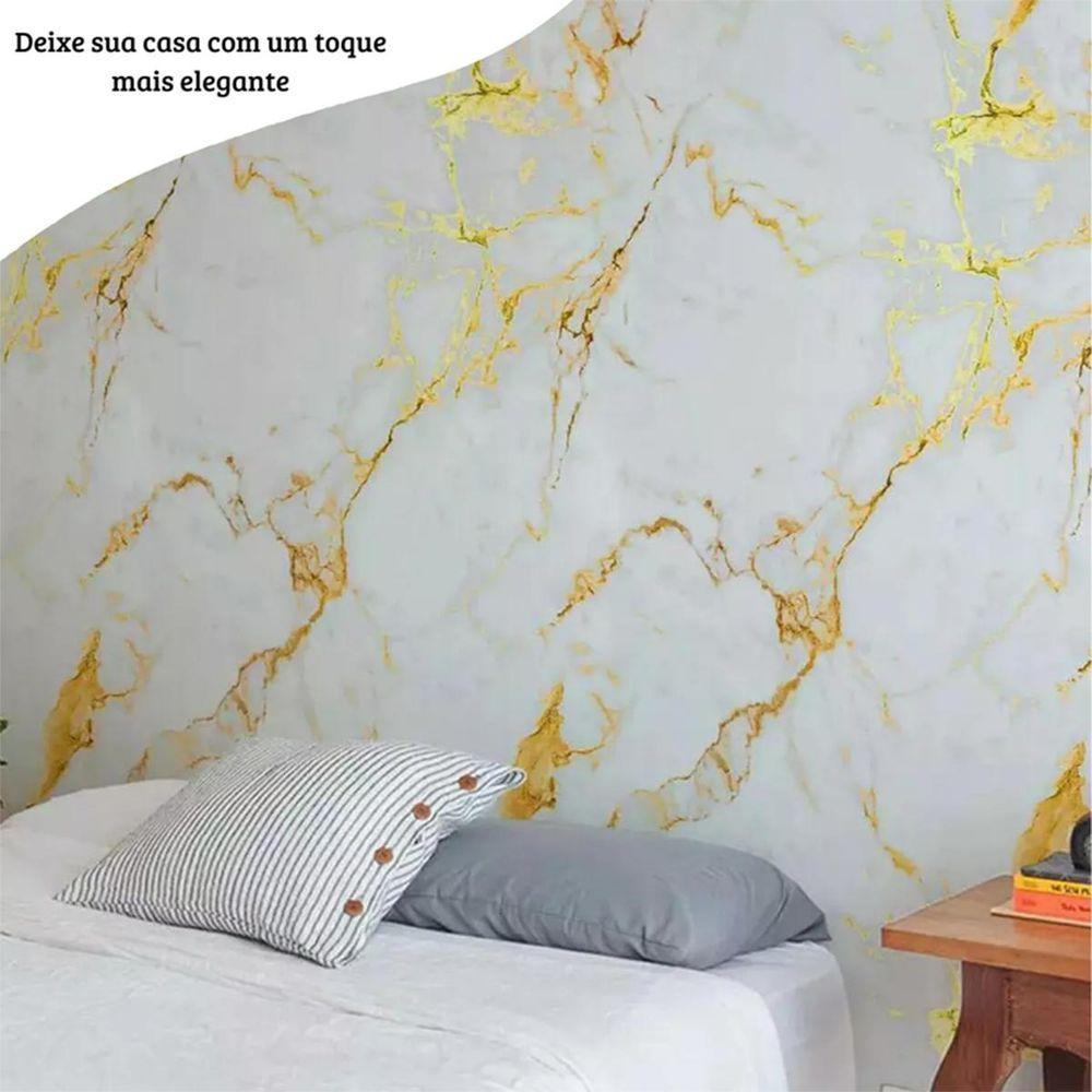 Papel De Parede Autocolante Adesivo Flexivel Marmore Obra Reforma Construçao Reparo Casa Moveis Envelopamento - 10