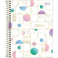 Caderno Espiral Capa Dura Colegial Midtown 1 Matéria 80 Folhas Tilibra Estampa 4 - 1