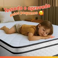 Cama Box Baú Lateral Queen Gazin Colchão Com Molas Ensacadas 158x198x68cm Maximus Branco / Cinza - 10