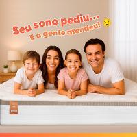 Cama Box Baú Queen Colchão Com Molas Ensacadas Real 158x198x71cm Cbp Branco / Bege - 10