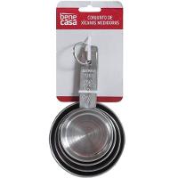 Conjunto De Xícaras Medidoras 4pçs Inox - 3