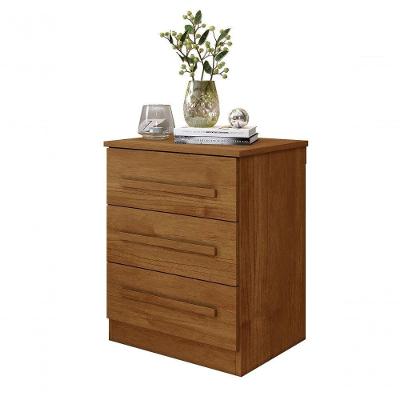Mesa De Cabeceira 03 Gavetas Império Benetil Cinamomo