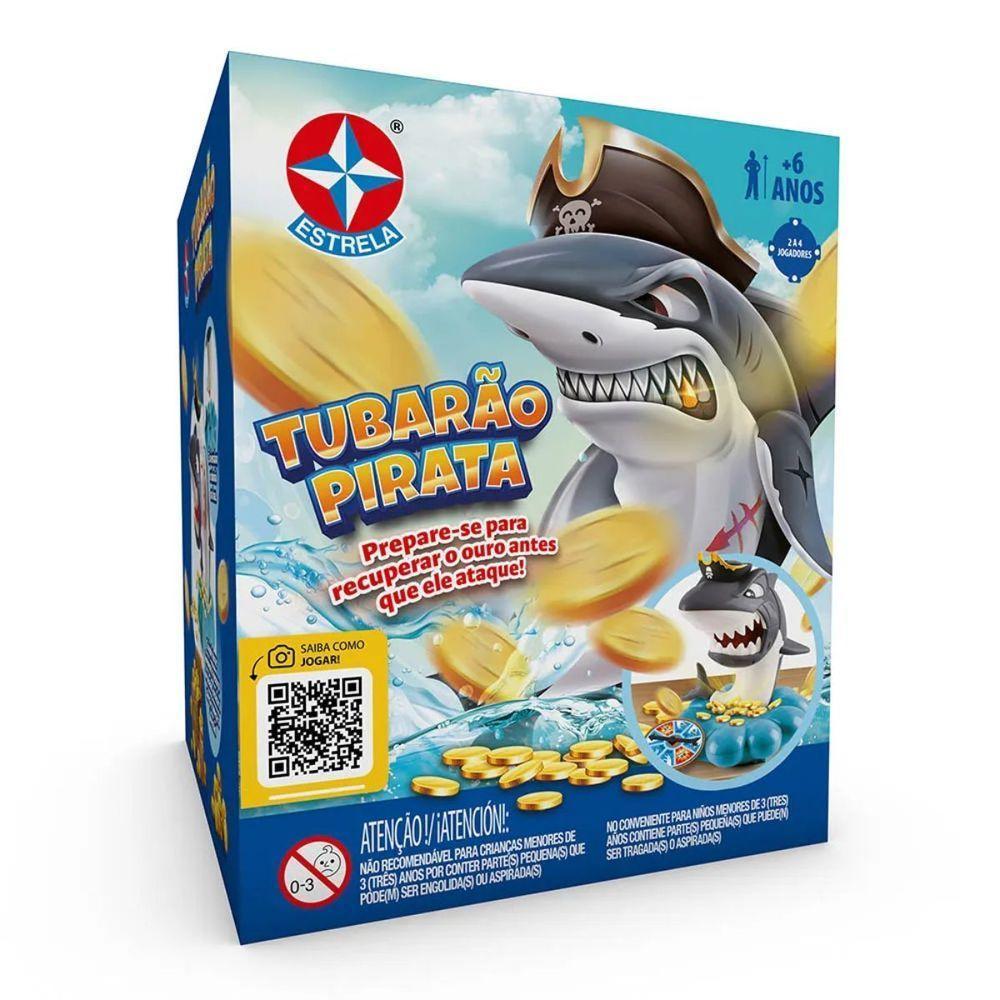 Jogo Tubarão Pirata - Brinquedos Estrela - 1