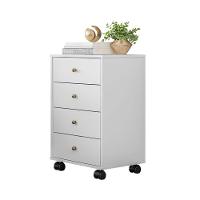 Mesa De Cabeceira Presence Com 4 Gavetas Branco