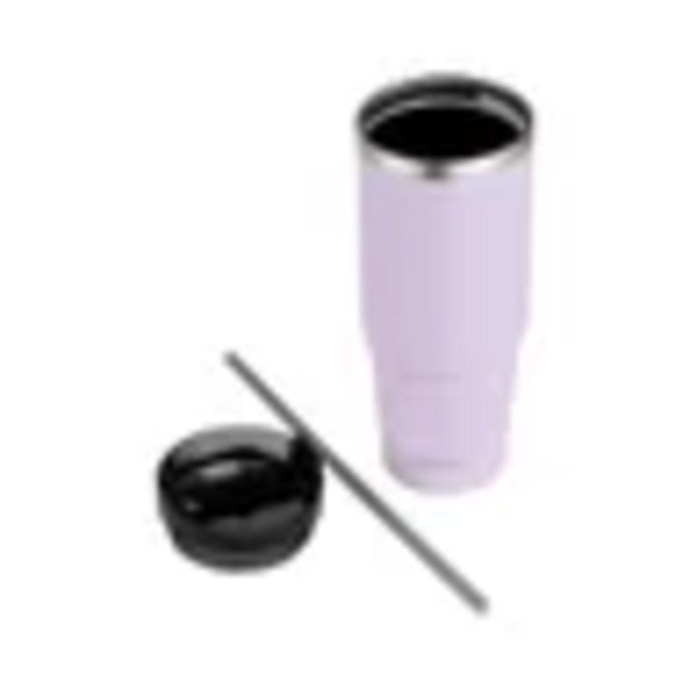 Copo Térmico Com Canudo Plasvale 900ml Lilás - 2