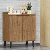 Modulo De Cozinha Balcão De Pia 80cm 2 Portas Freijó - 1