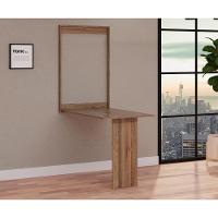 Conjunto De Mesa Dobrável Retrátil 100cm Noronha Com 2 Cadeiras Eiffel - Branco