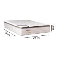 Colchão Queen Molas Ensacadas Pillow Top Bom Pastor Premium 158cm - 2