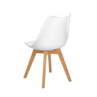 Conjunto Mesa De Jantar Redonda Talia Branca 120cm Com 4 Cadeiras Eiffel Leda - Branco - 5