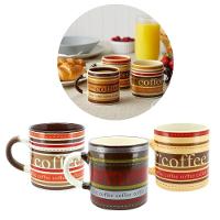 Conjunto 3 Mini Canecas Cerâmica Decorada Caboclo Para Café 110ml - Tuut - 1