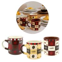 Conjunto 3 Mini Canecas Cerâmica Decorada Pilão 110ml Para Café - Tuut - 1