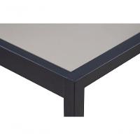 Conjunto Mesa Atenas 160cm 6 Cadeiras Premium Gol Decor Champagne-preto-preto-preto - 4