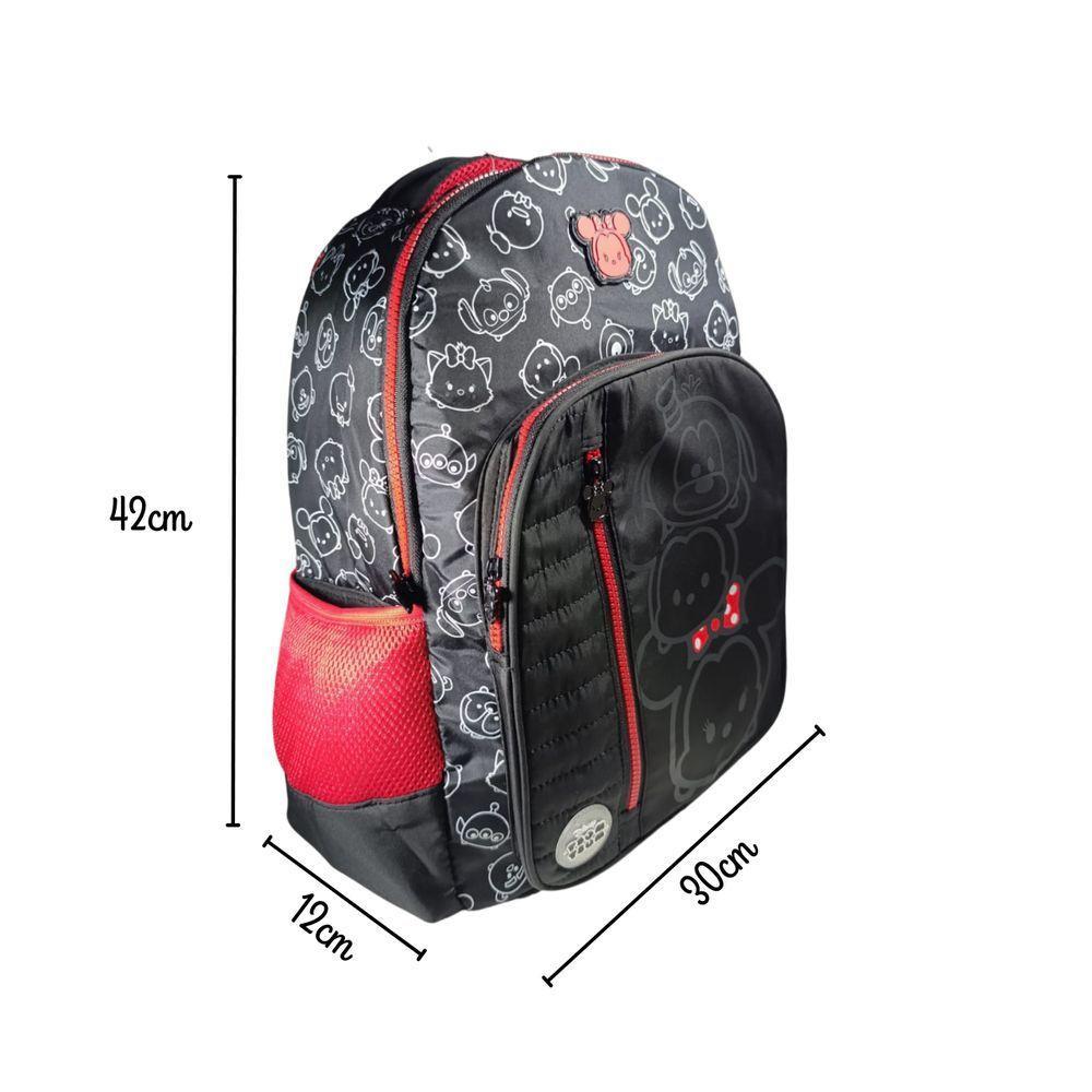 Mochila De Costas 17,5 'tsum Tsum Disney Preto Clio Style - 3