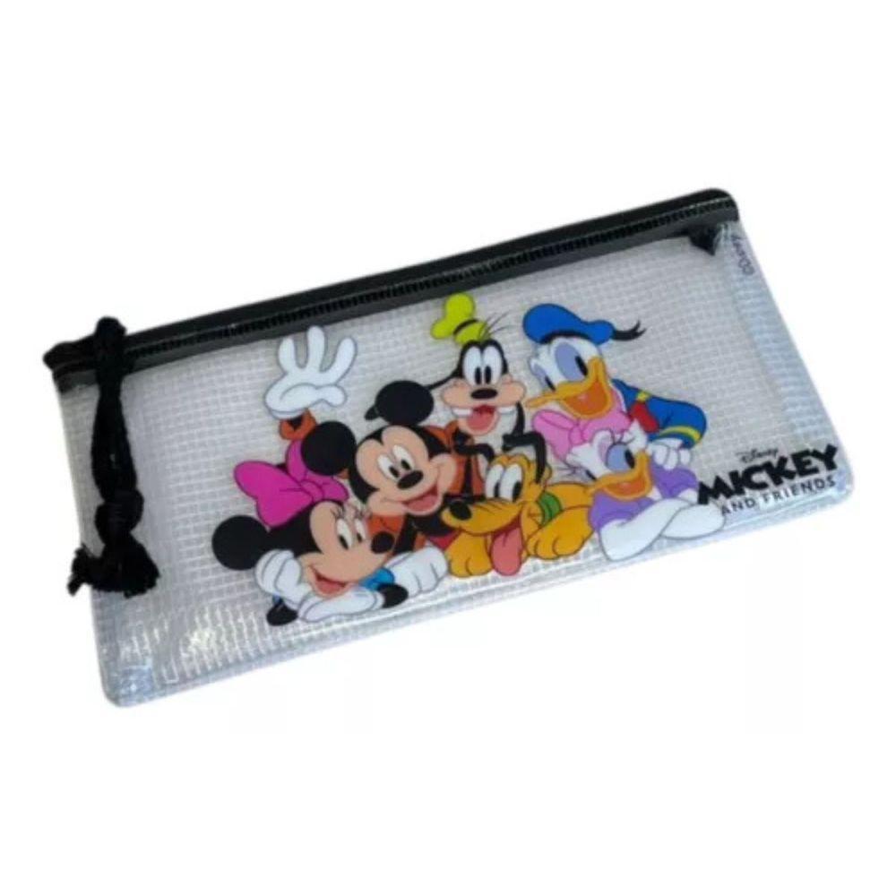 Estojo Necessaire Mickey Mouse 10x20cm Infantil Disney - 1