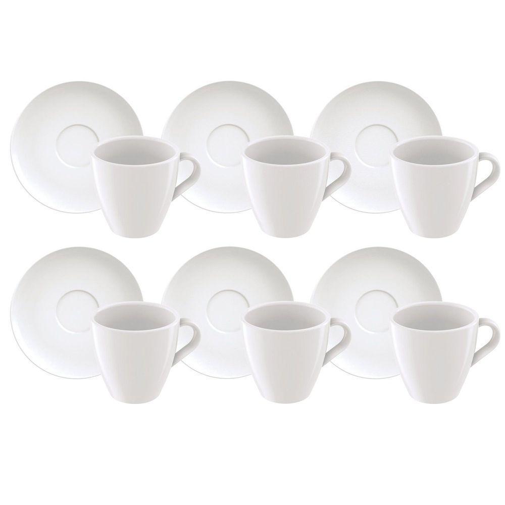 Kit Xícaras Capuccino Tramontina Paola Porcelana 200 Ml - 2 Peças Tramontina - 2