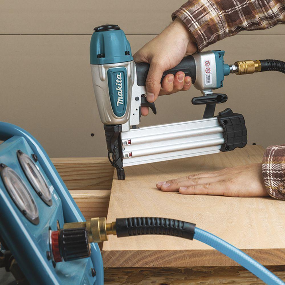 Pinador Pneumático Pino F 15-50mm Makita Af506 Com Ajuste De Profundidade - 5