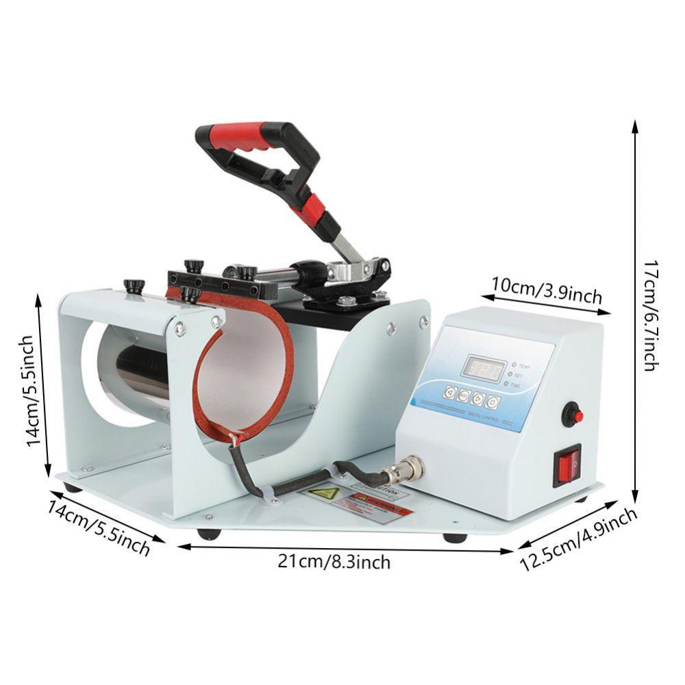 Prensa Térmica Personalização de Canecas Long Drink Bivolt - 3