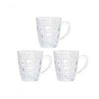 Canecas De Vidro Café Chá 3 Peças 190ml - 1