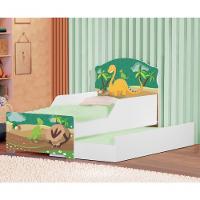 Mini Cama Infantil Com Auxiliar Pop Dino Nas Pedras - 2