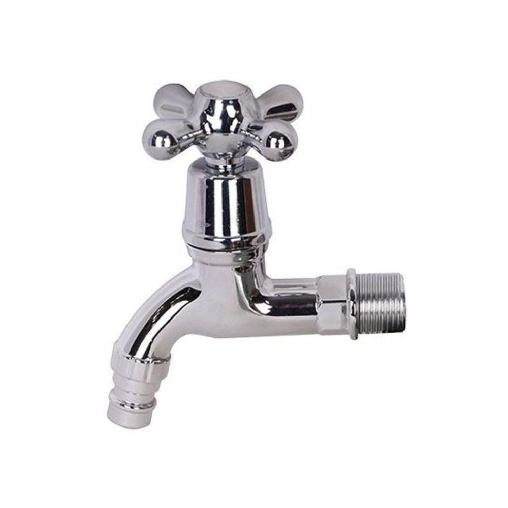 Torneira Cano Curto Para Tanque Pia De Parede Encaixe 1/2'' - 1