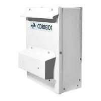 Caixa Correio Branca Embutir Cartas Suporte Cerca 20 X 27 X 12cm - Fp - 1