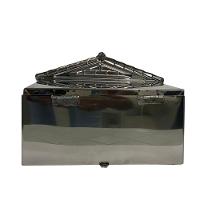 Caixa De Correios Tijolinho Toda Em Inox Grande 20x25x12cm Cromado - 6