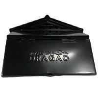 Caixa De Correios Pombinhos De Muro Pequena 12x25x12cm Preta - 3