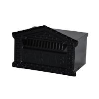 Caixa De Correio Cartas Tijolinho Preta Embutir 15x21x12cm - 1