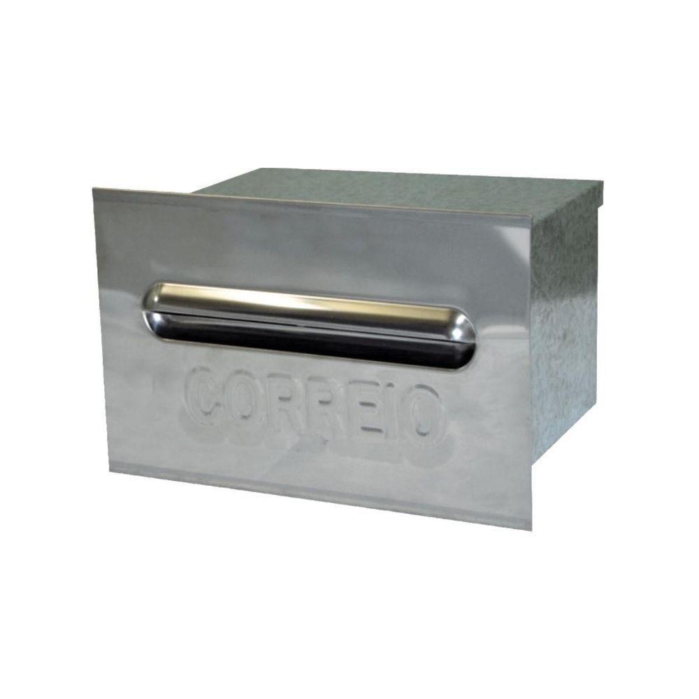 Caixa De Correio Para Cartas Galvinox Embutir 20x21x12cm - 1