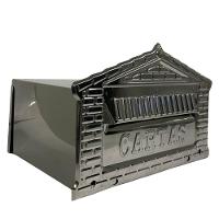 Caixa De Correios Tijolinho Toda Em Inox Pequena 12x25x12cm Cromado - 5