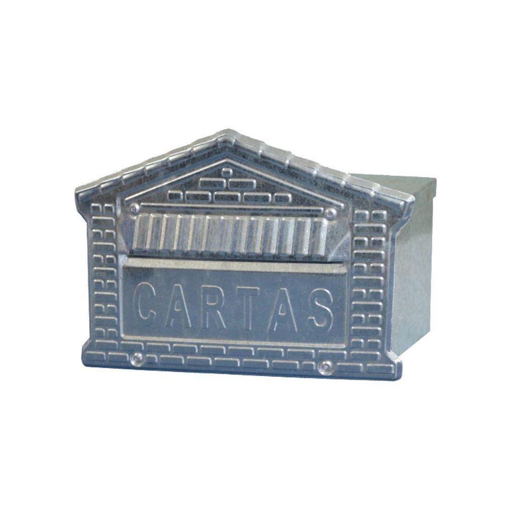 Caixa De Correio Cartas Tijolinho Popular Embutir 15x21x12cm - 1