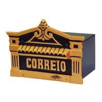 Caixa De Correio Para Cartas Mineira Ouro Detras 15x25x12cm - 1