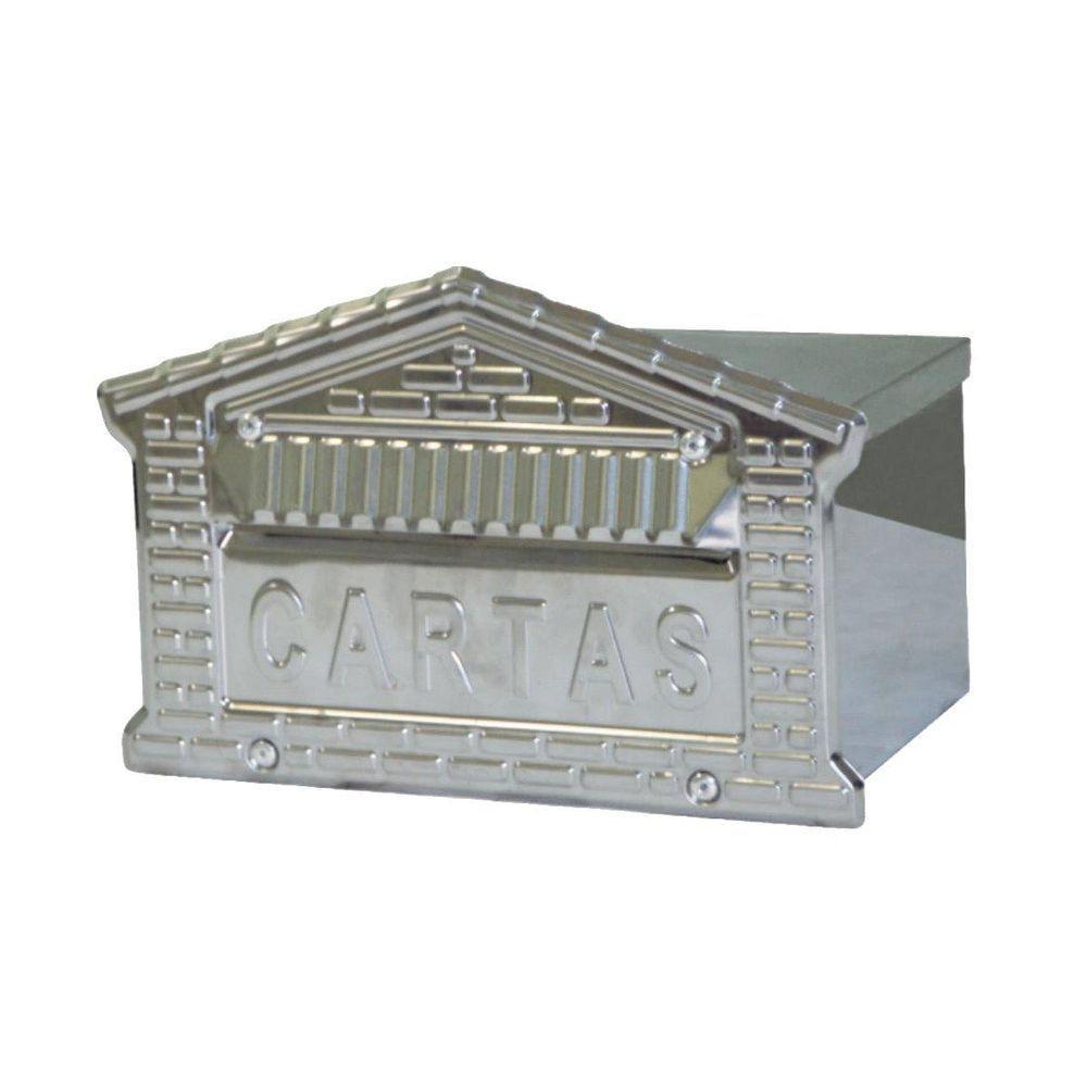 Caixa De Correio Cartas Tijolinho Inox Embutir 15x21x12cm - 1