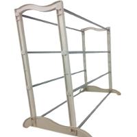 Sapateira 12 Pares Estante Organizador Multiuso Prateleira Desmontavel Rack Porta Sapatos Calçados Brinquedos Hall Sala - 3