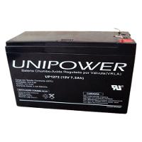 Bateria Unipower Up 1272 12v 7.2ah F187 Nao Automotiva - 1