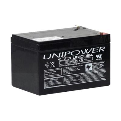 Bateria Unipower Up12120 12v 12ah F250 Nao Automotiva