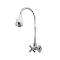 Torneira Gourmet Cozinha Parede Cromado 2 Jatos Luxo 1/4v - 1