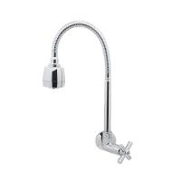 Torneira Gourmet Cozinha Parede Cromado 2 Jatos Luxo 1/4v - 5