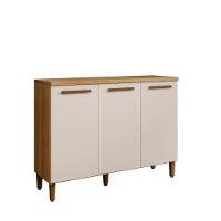 Balcão Vega Arte Móveis 03 Portas Cinamomo-off - 1