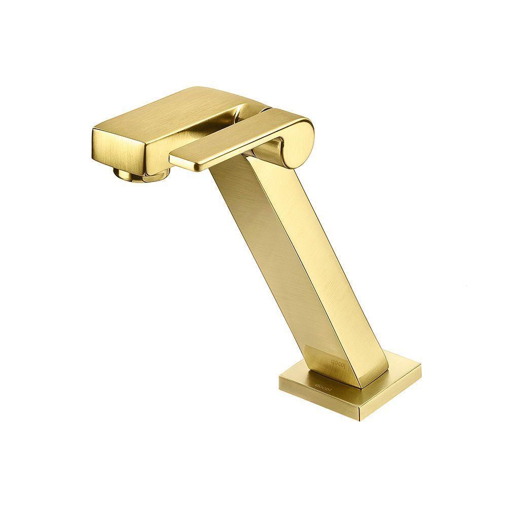 Torneira Docol Stillo 820272 De Bancada Ouro Escovado Ouro Escovado 00820272 - 1