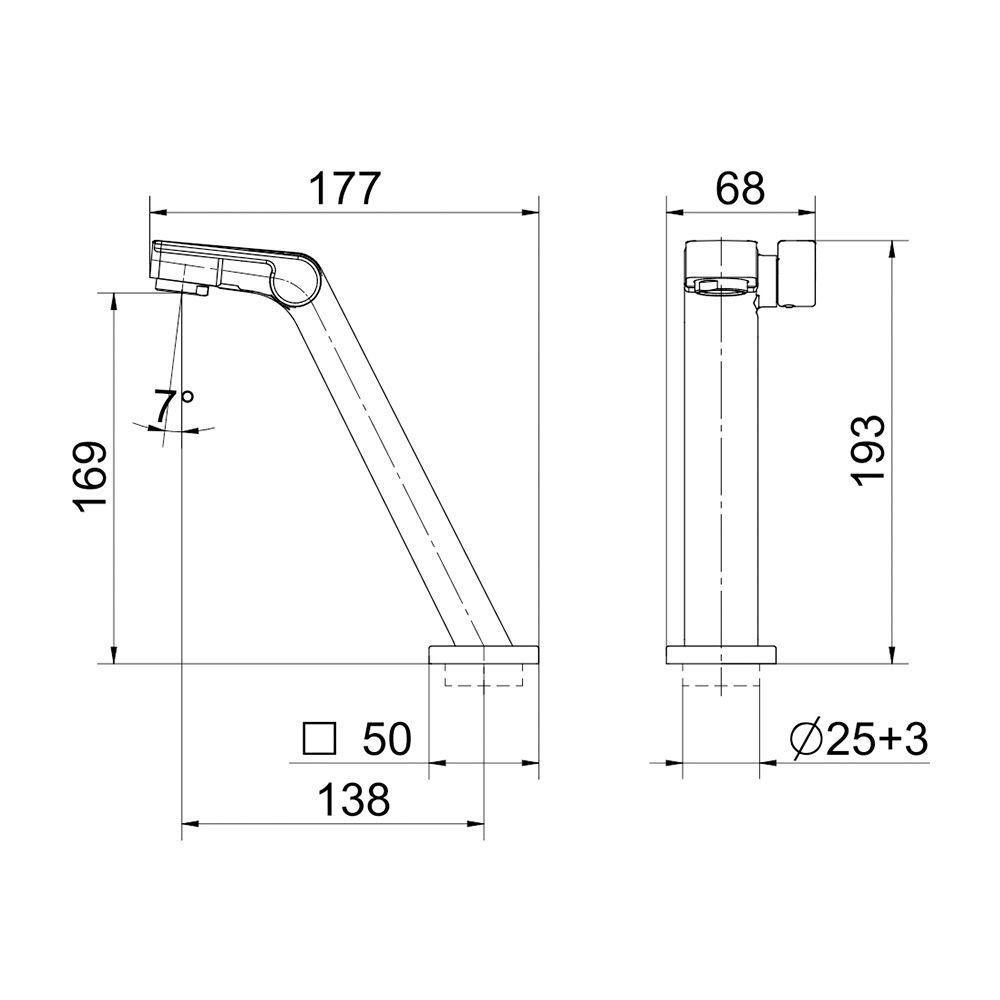Torneira Docol Stillo 820272 De Bancada Ouro Escovado Ouro Escovado 00820272 - 5