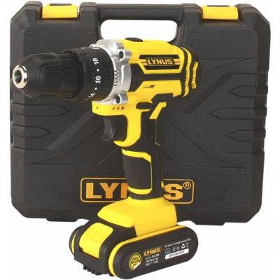 Parafusadeira E Furadeira Com Impacto Com Maleta Lynus 20V Bivolt PFL-20CI 127/220