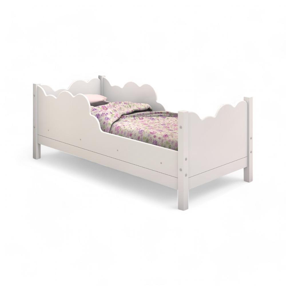 Cama Juvenil Em Nuvem Cristal Branca - 3