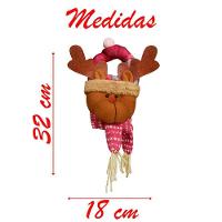 Kit 12 Enfeites De Porta Decoração Natal Feltro Pendente - 2