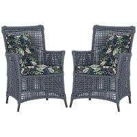 Poltronas Igapó Alumínio Pintura Marrom Corda Náutica E1 Prata - 1