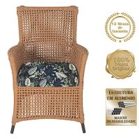 Poltronas Igapó Alumínio Pintura Marrom Corda Náutica E1 Terra Cota - 5