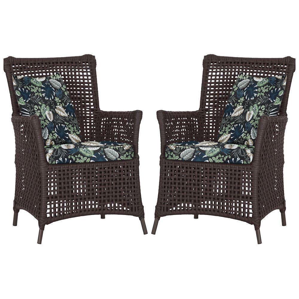 Poltronas Igapó Alumínio Pintura Marrom Corda Náutica E1 Marrom - 1