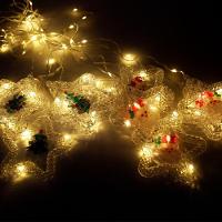 Cascata Pisca Leds Decoração Noel árvore Natal Amarelo De 3m - 3