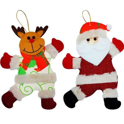 Kit 10 Enfeites árvore De Natal Papai Noel E Rena Natalino